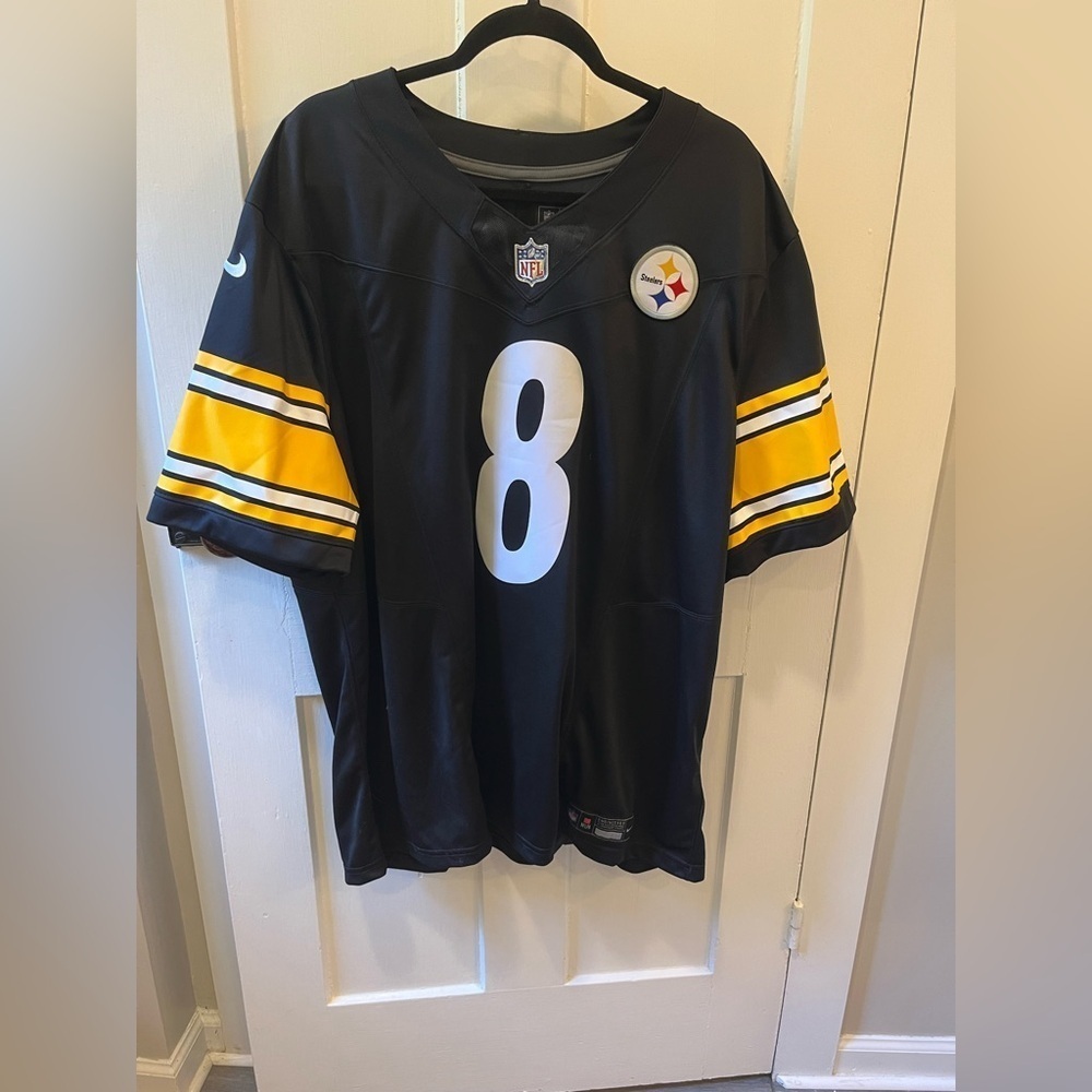 NFL Nike Pitts Steelers Kenny Pickett #8 Jersey Men's XXL